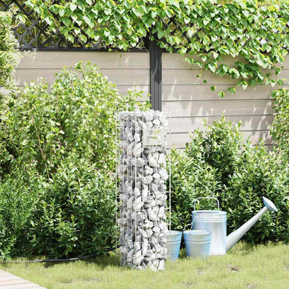 Gabionkraan Zilver 25 X 25 X 100 Cm Roestvrij Staal