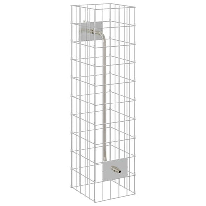Gabionkraan Zilver 25 X 25 X 100 Cm Roestvrij Staal