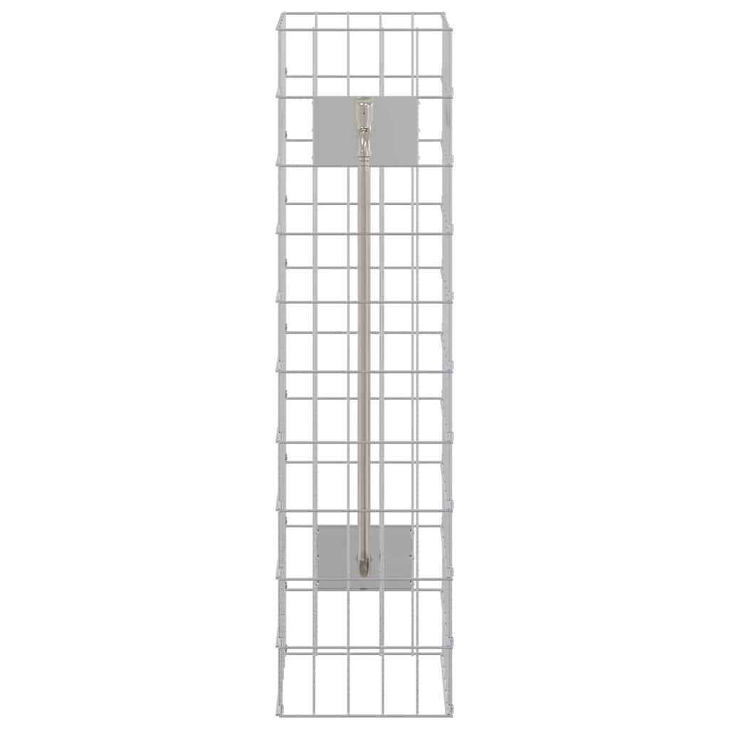 Gabionkraan Zilver 25 X 25 X 100 Cm Roestvrij Staal