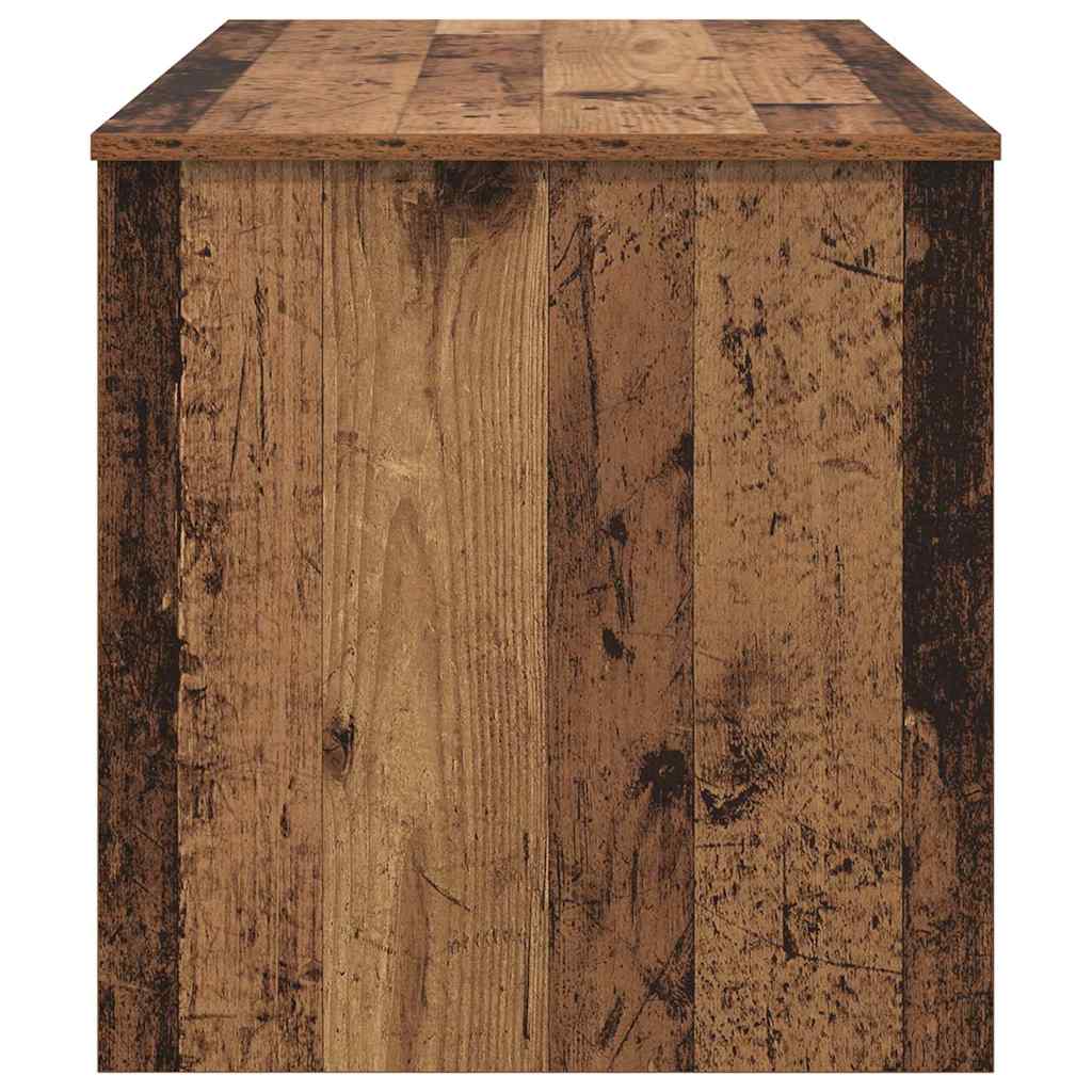 Salontafel Oud Hout 80 X 50,5 X 41,5 Cm Bewerkt Hout