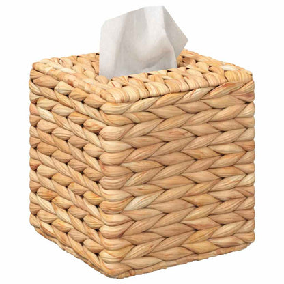 Tissue Doos Deksels 2 Pcs Waterhyacint 14,5 X 14,5 X 15 Cm