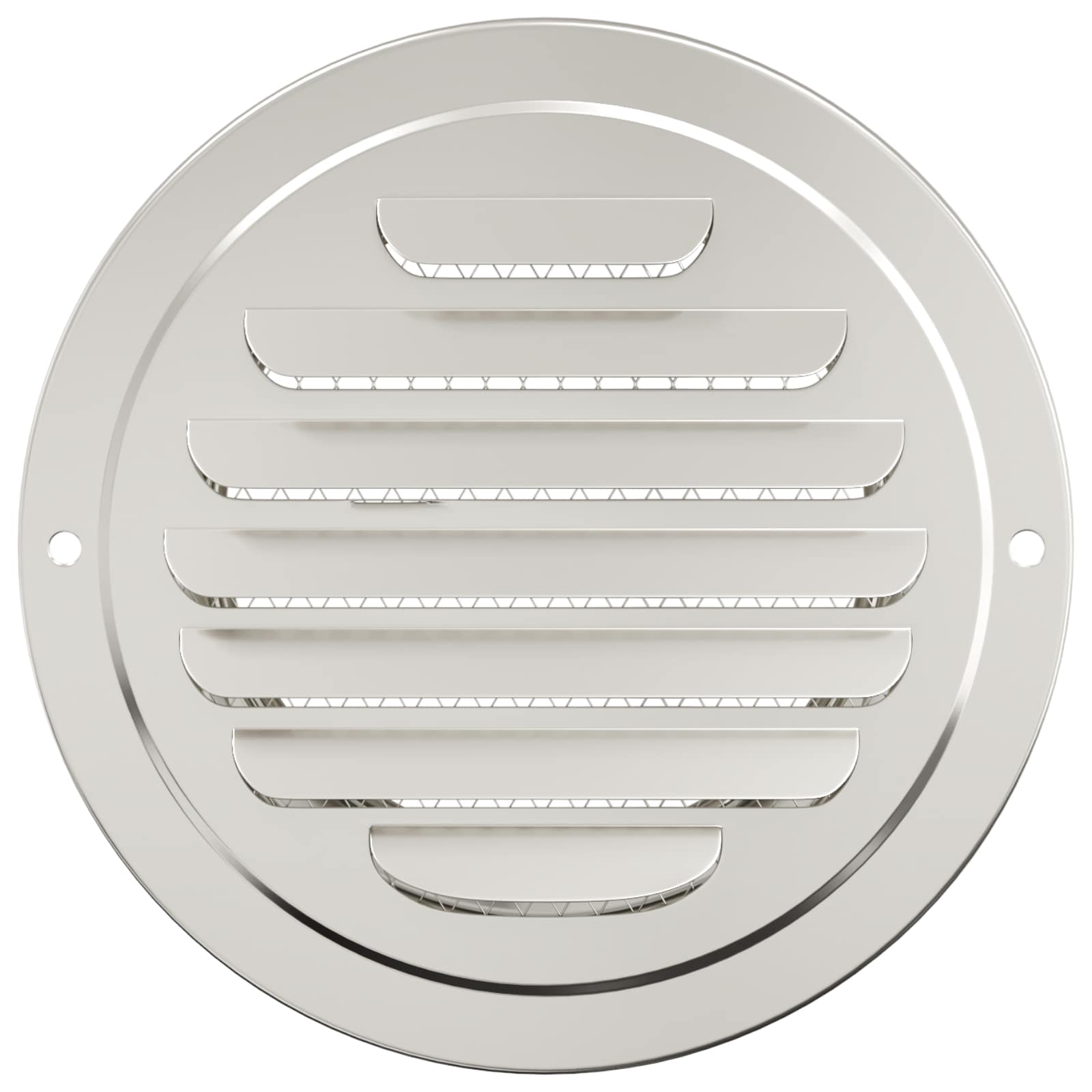 Luchtventilatieroosters 4 Pcs Zilver Roestvrij Staal