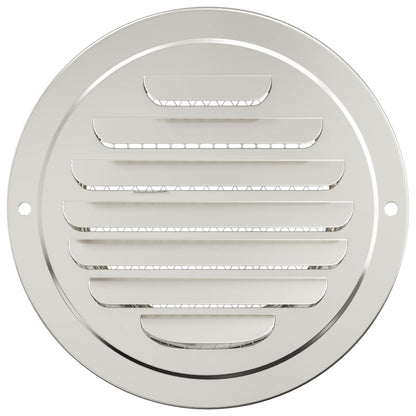 Luchtventilatieroosters 4 Pcs Zilver Roestvrij Staal