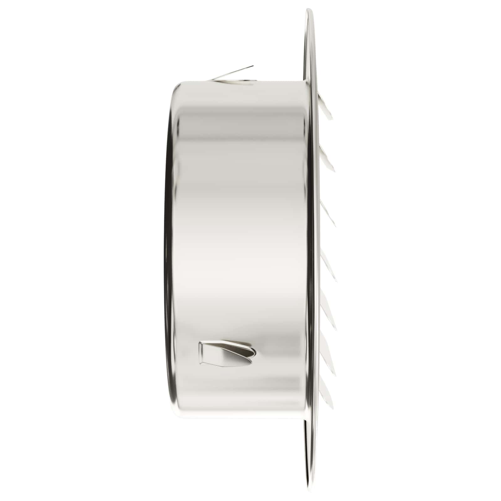 Luchtventilatieroosters 4 Pcs Zilver Roestvrij Staal