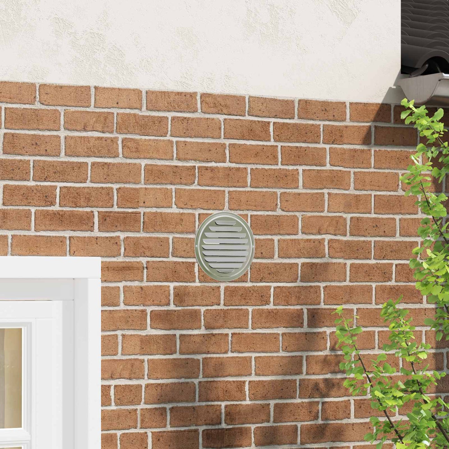 Luchtventilatieroosters 4 Pcs Zilver Roestvrij Staal