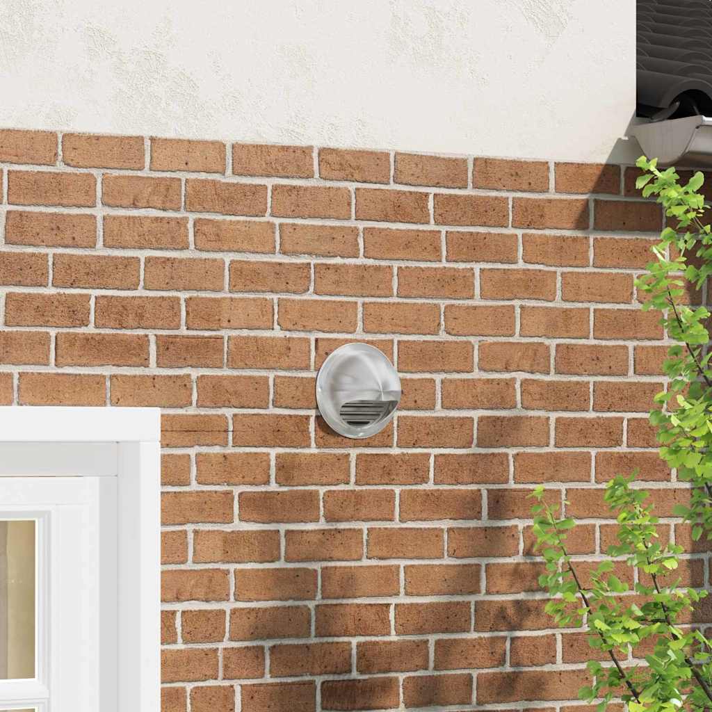 Luchtventilatieroosters 8 Pcs Zilver Roestvrij Staal