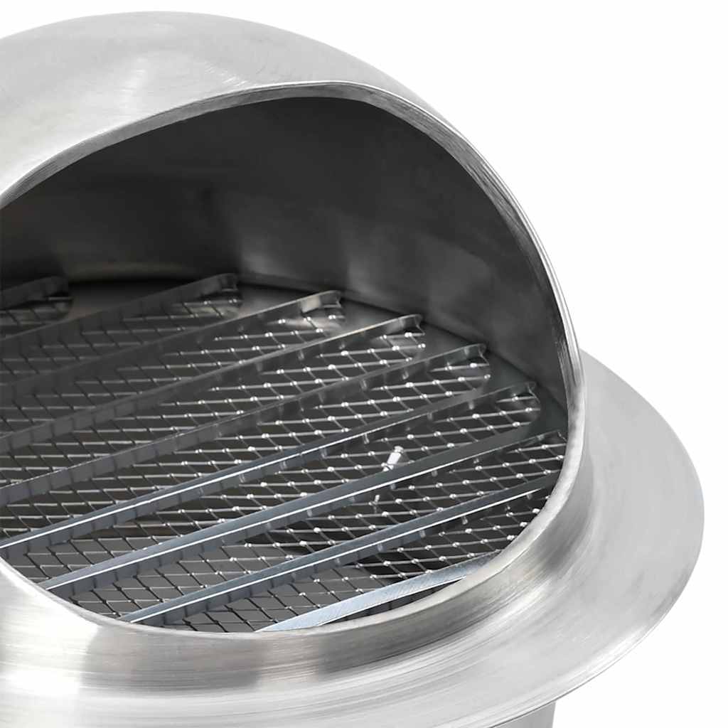 Luchtventilatieroosters 8 Pcs Zilver Roestvrij Staal
