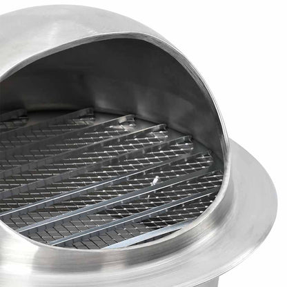 Luchtventilatieroosters 8 Pcs Zilver Roestvrij Staal
