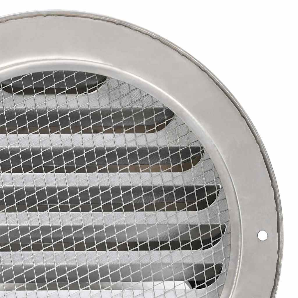 Luchtventilatieroosters 8 Pcs Zilver Roestvrij Staal