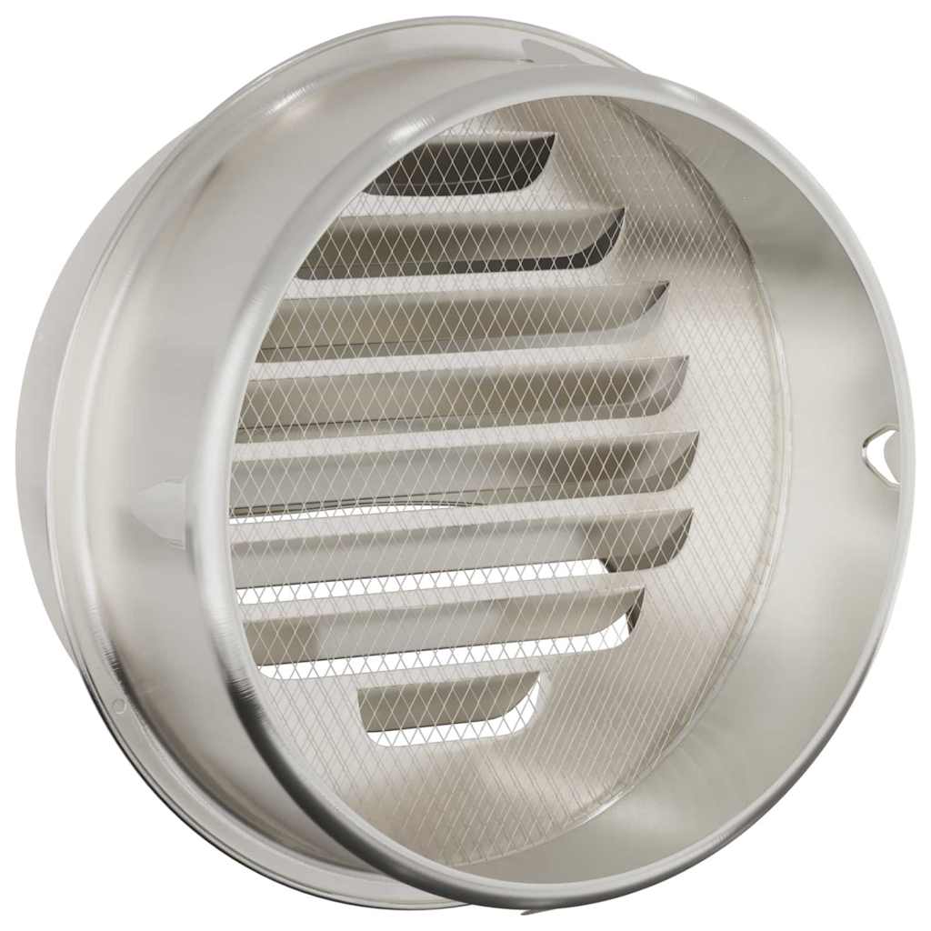 Luchtventilatieroosters 8 Pcs Zilver Roestvrij Staal