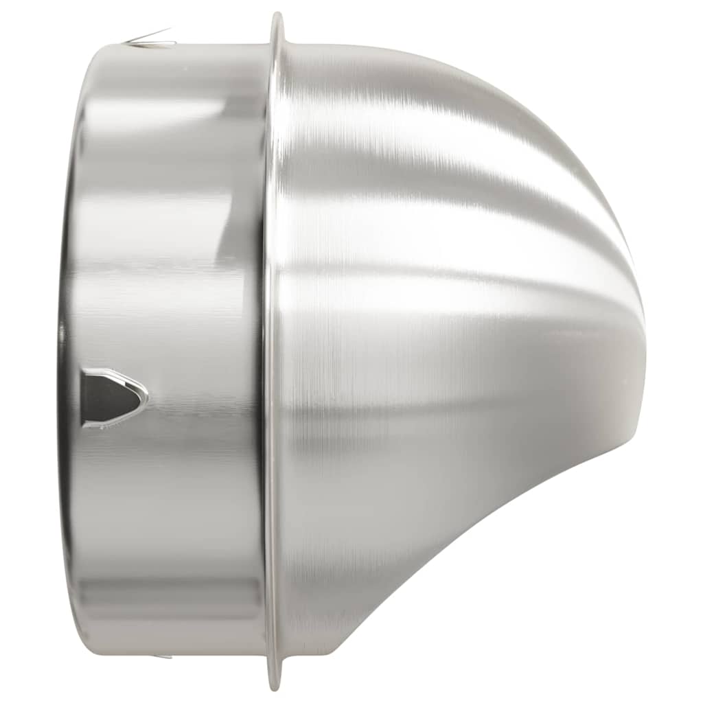 Luchtventilatieroosters 8 Pcs Zilver Roestvrij Staal