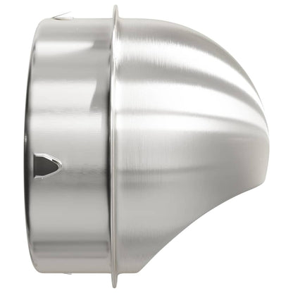 Luchtventilatieroosters 8 Pcs Zilver Roestvrij Staal
