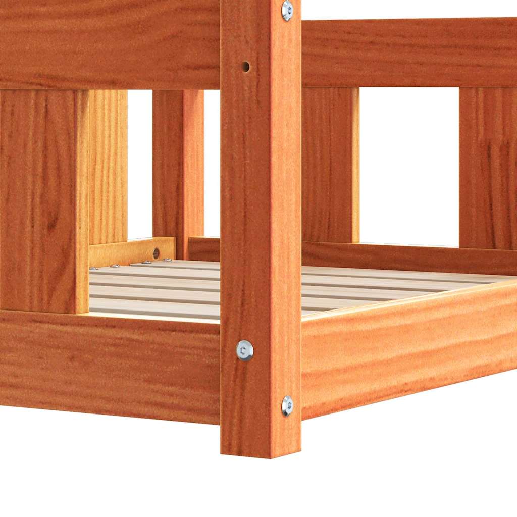 Hondenbed 100 X 70 X 28 Cm Massief Grenenhout