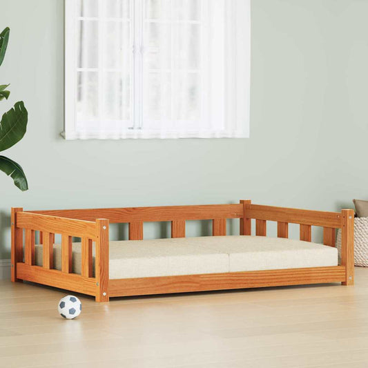 Hondenbed 100 X 70 X 28 Cm Massief Grenenhout