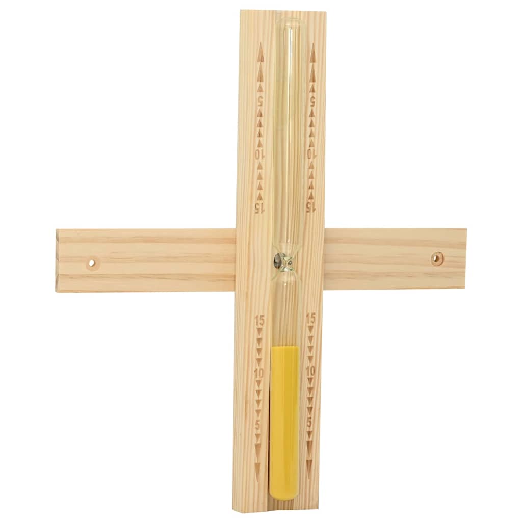 Sauna Accessoire Set 4 Pcs Bruin Massief Den Hout En Hennep