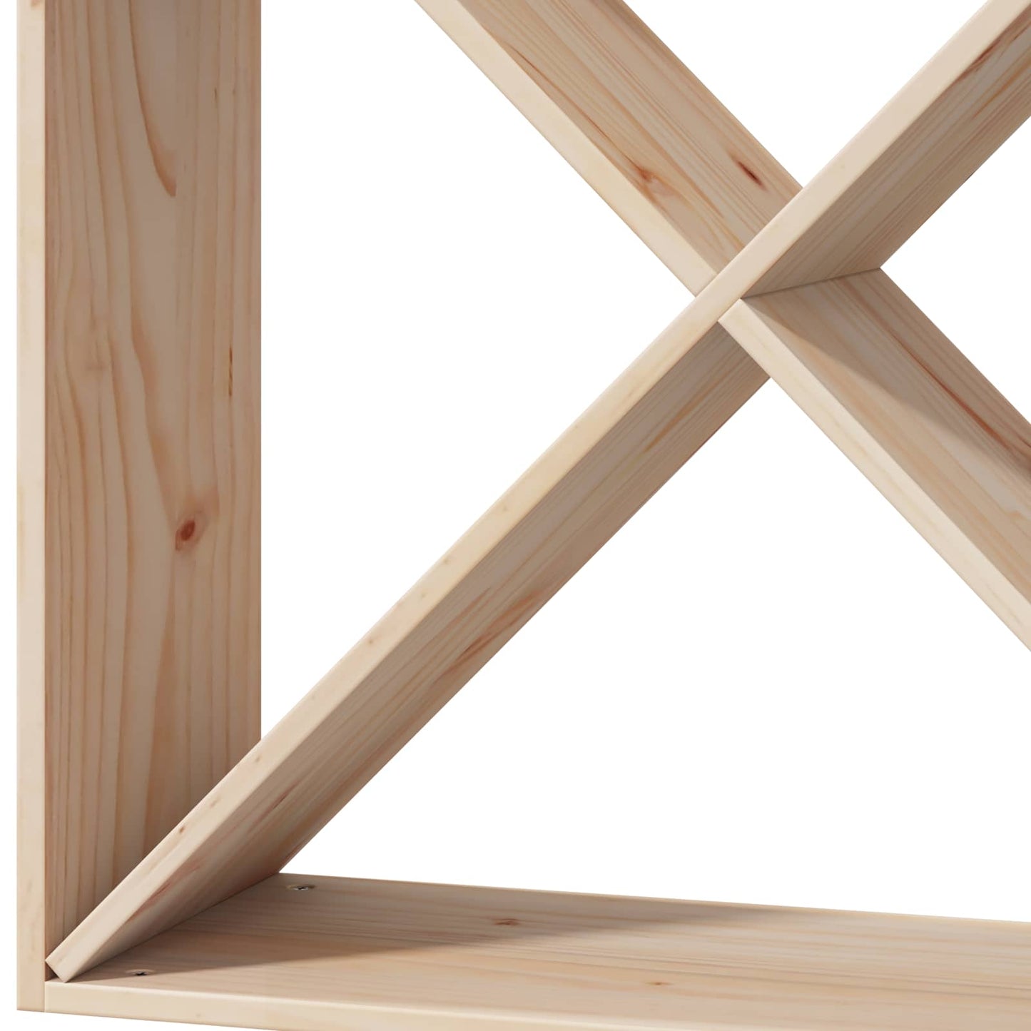 Wijnrek 4 Pcs 62 X 25 X 62 Cm Massief Grenenhout
