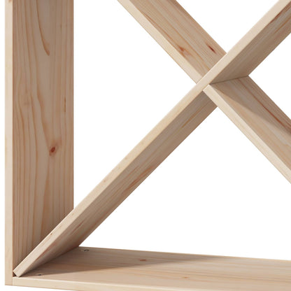 Wijnrek 4 Pcs 62 X 25 X 62 Cm Massief Grenenhout