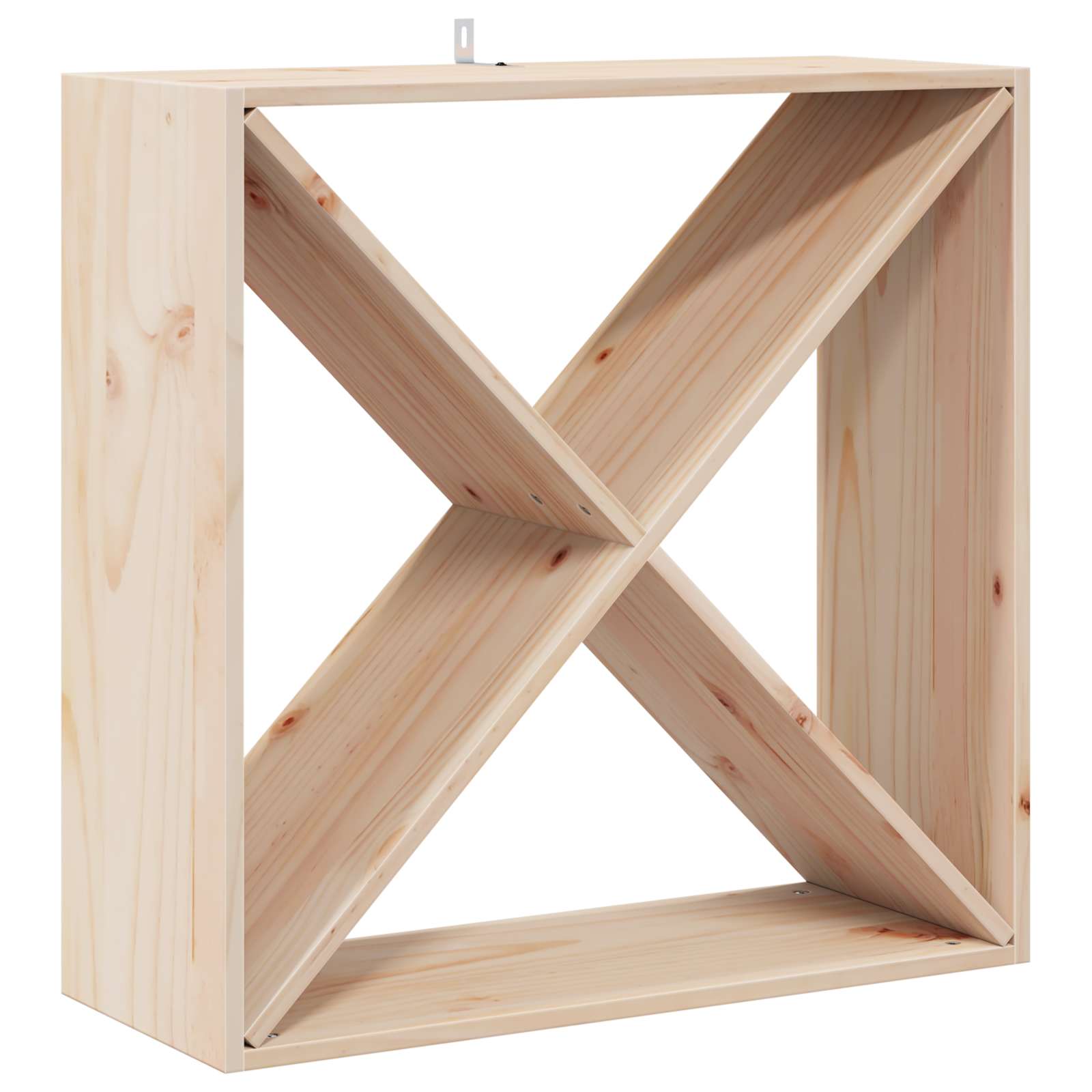 Wijnrek 4 Pcs 62 X 25 X 62 Cm Massief Grenenhout