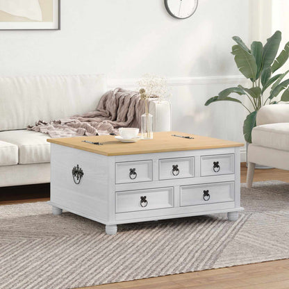 Opbergbox Corona 90X78X45 Cm Massief Grenenhout