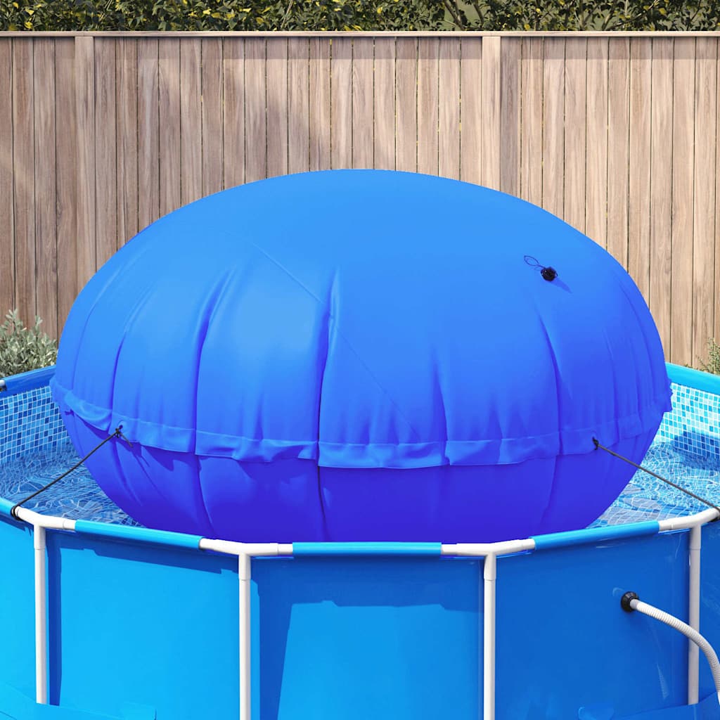 Winter Poolkussen Blauw Ø 220 X 140 Cm Pvc