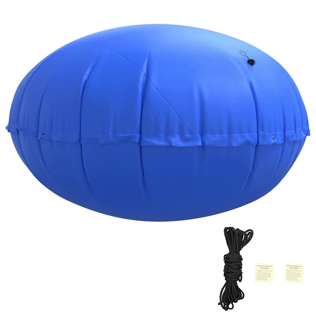 Winter Poolkussen Blauw Ø 220 X 140 Cm Pvc
