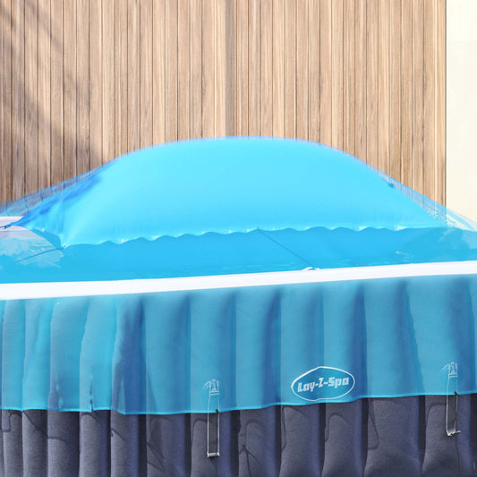 Winter Poolkussen Blauw Pvc
