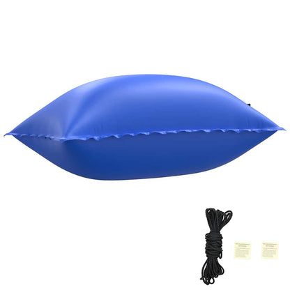 Winter Poolkussen Blauw Pvc