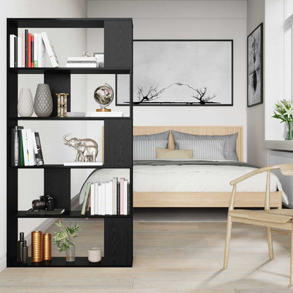Boekenkast 80 X 24 X 159 Cm Bewerkt Hout