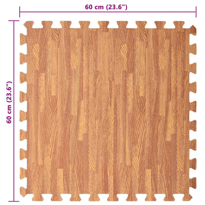 Zwembad Gronddoek 6 Pcs Bruin 4,32 ㎡ Eva Schuim