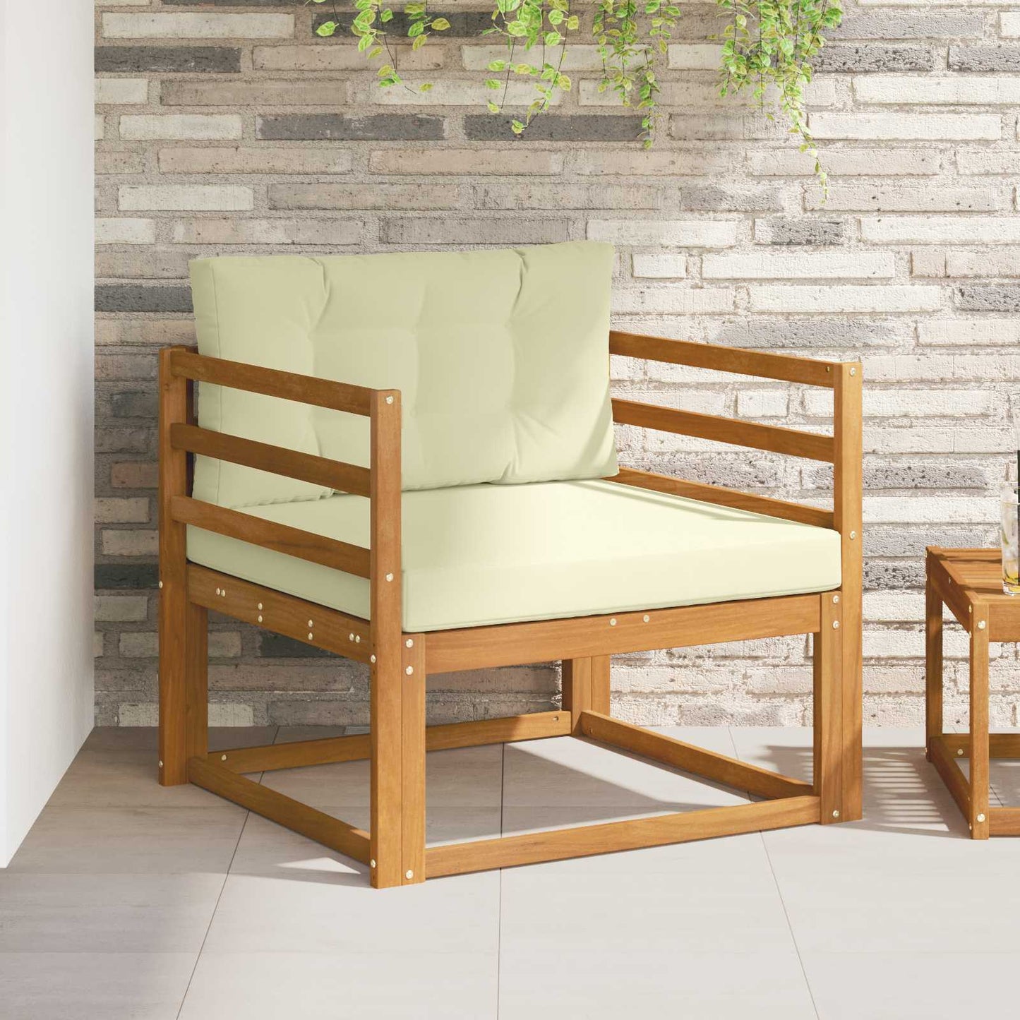 Buiten Midden Sofa Massief Acacia Hout