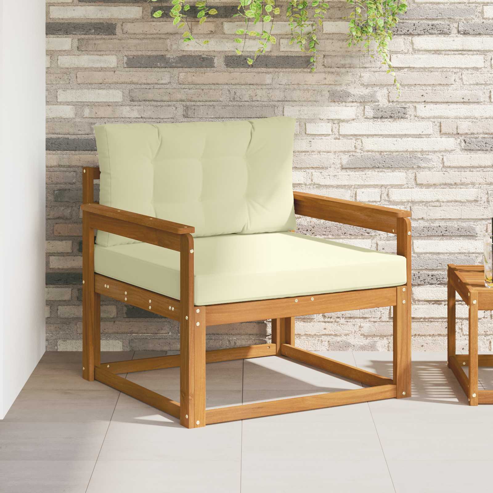 Buiten Midden Sofa Massief Acacia Hout