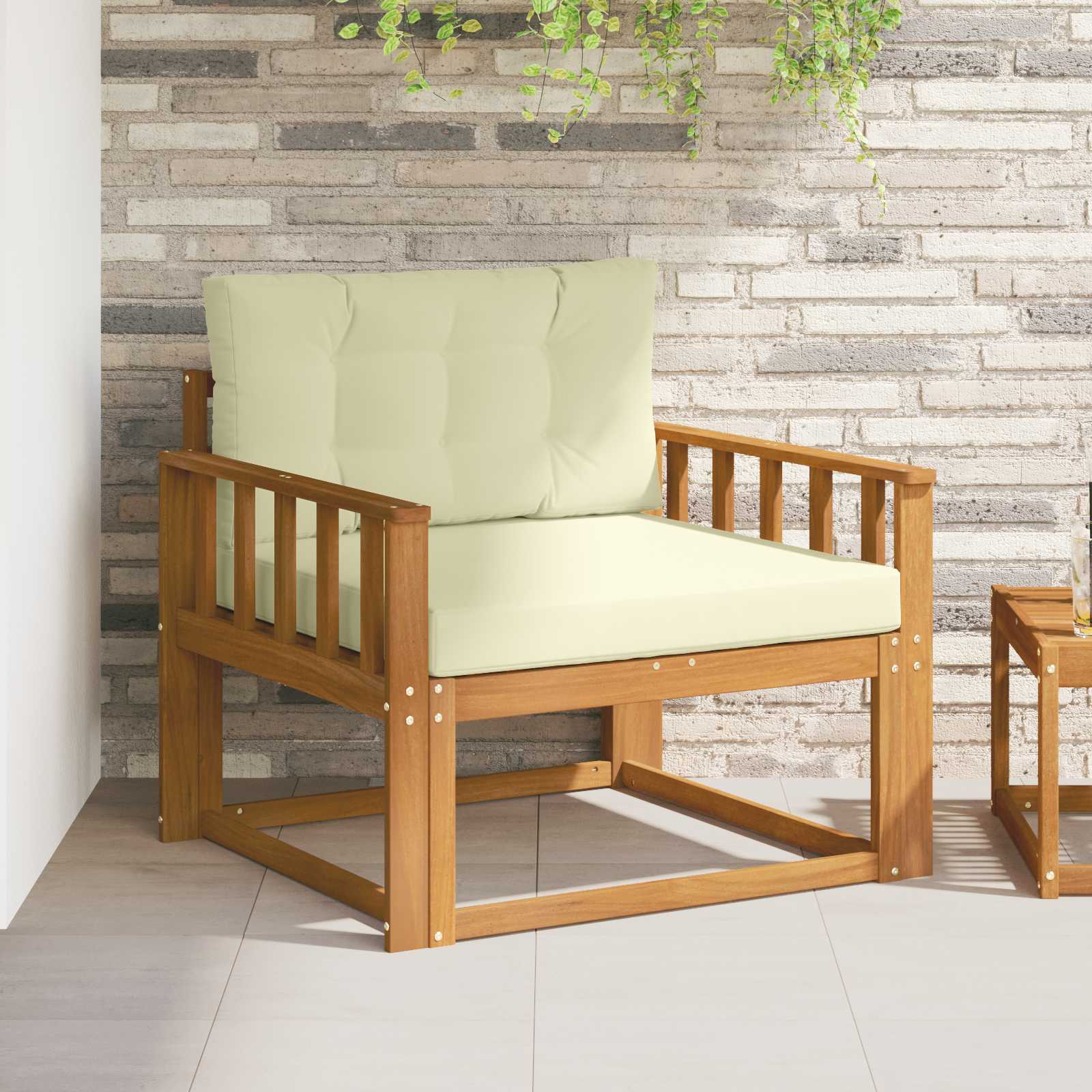 Buiten Midden Sofa Massief Acacia Hout