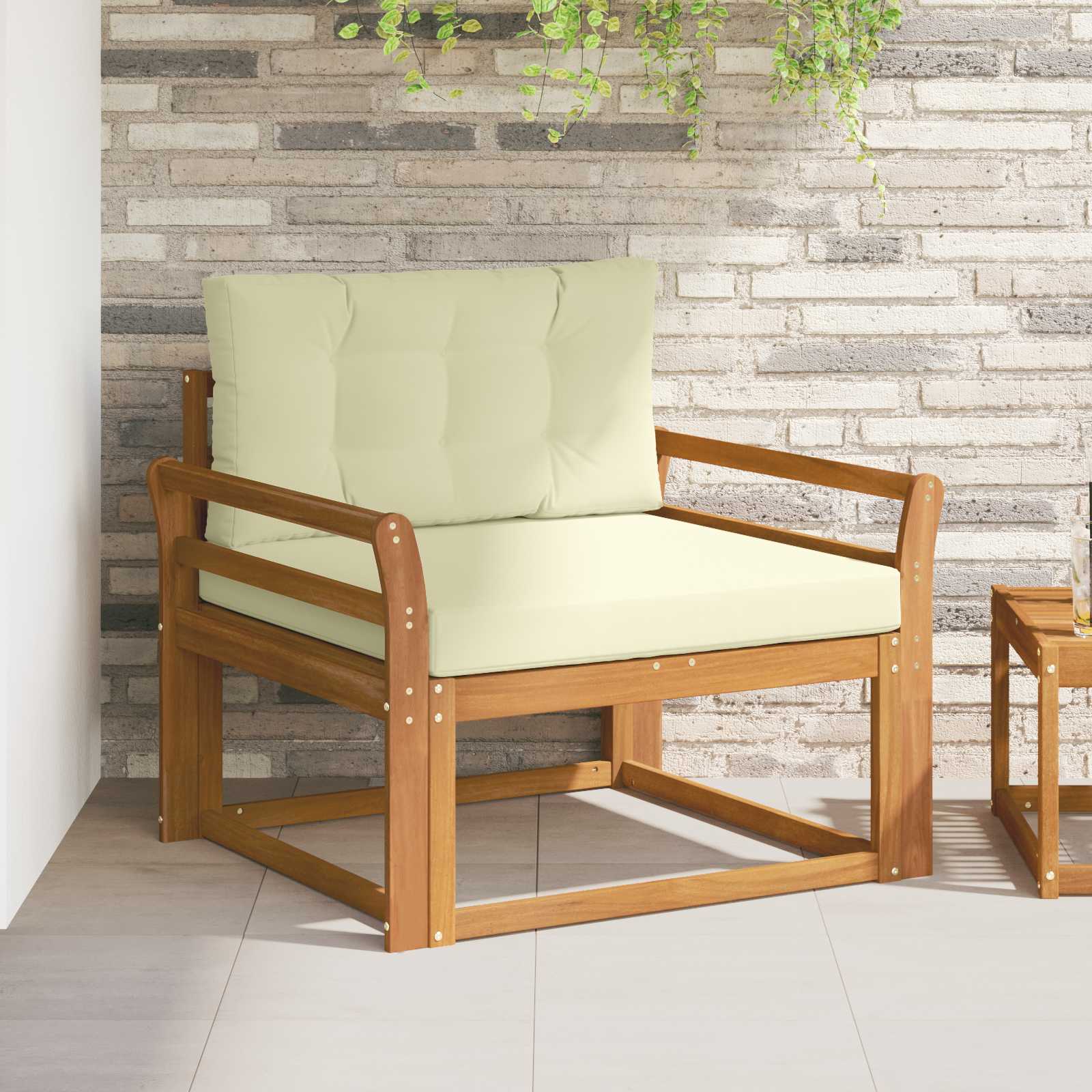 Buiten Midden Sofa Massief Acacia Hout