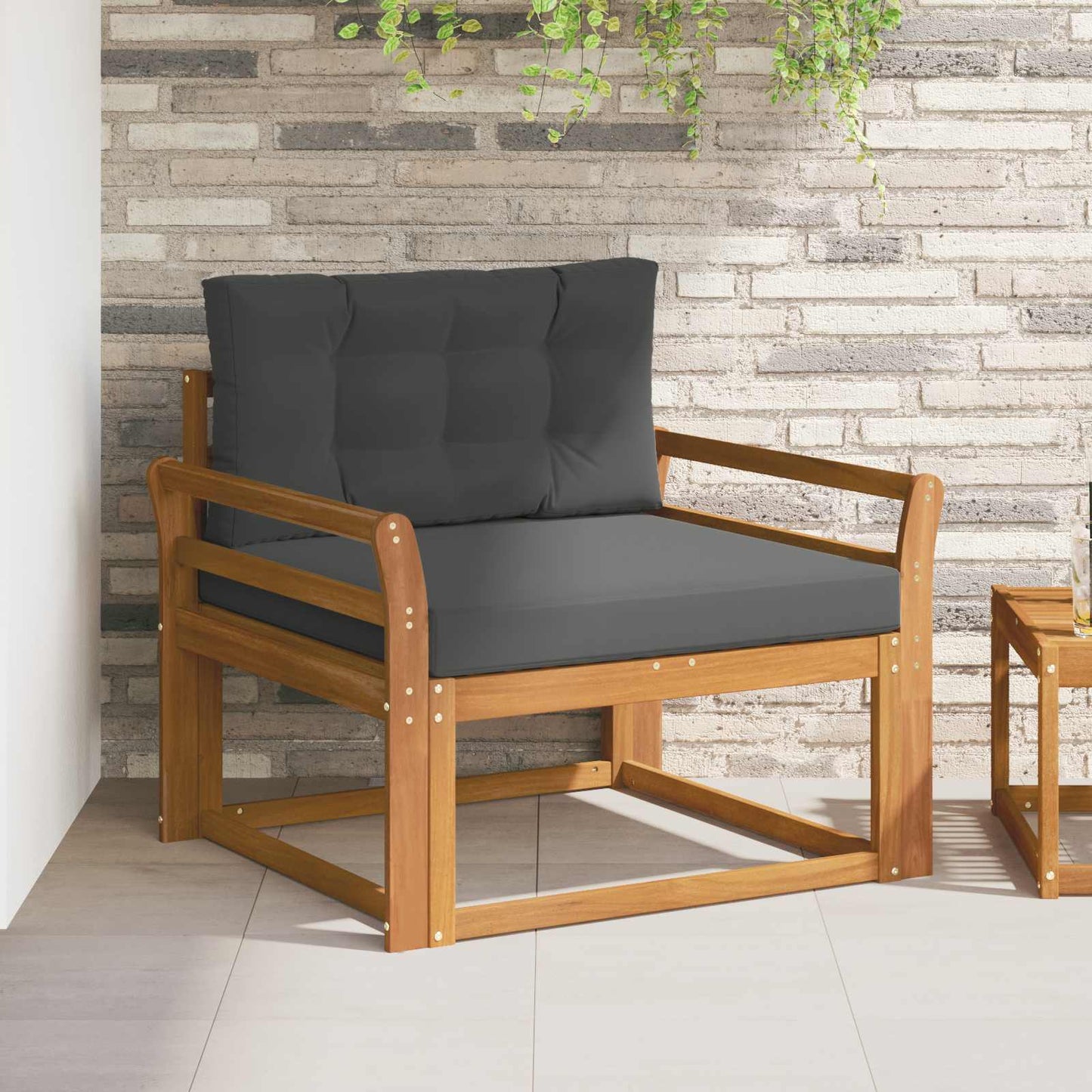 Buiten Midden Sofa Massief Acacia Hout