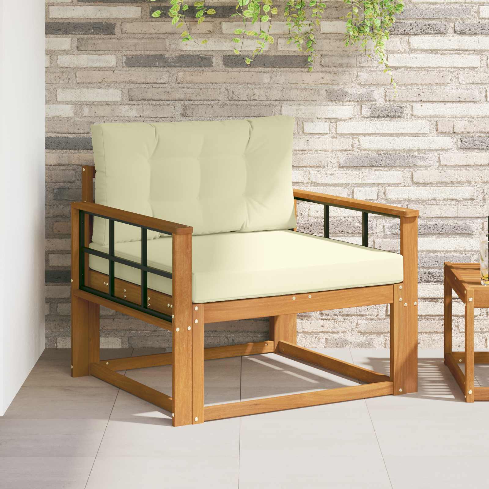 Buiten Midden Sofa Massief Acacia Hout