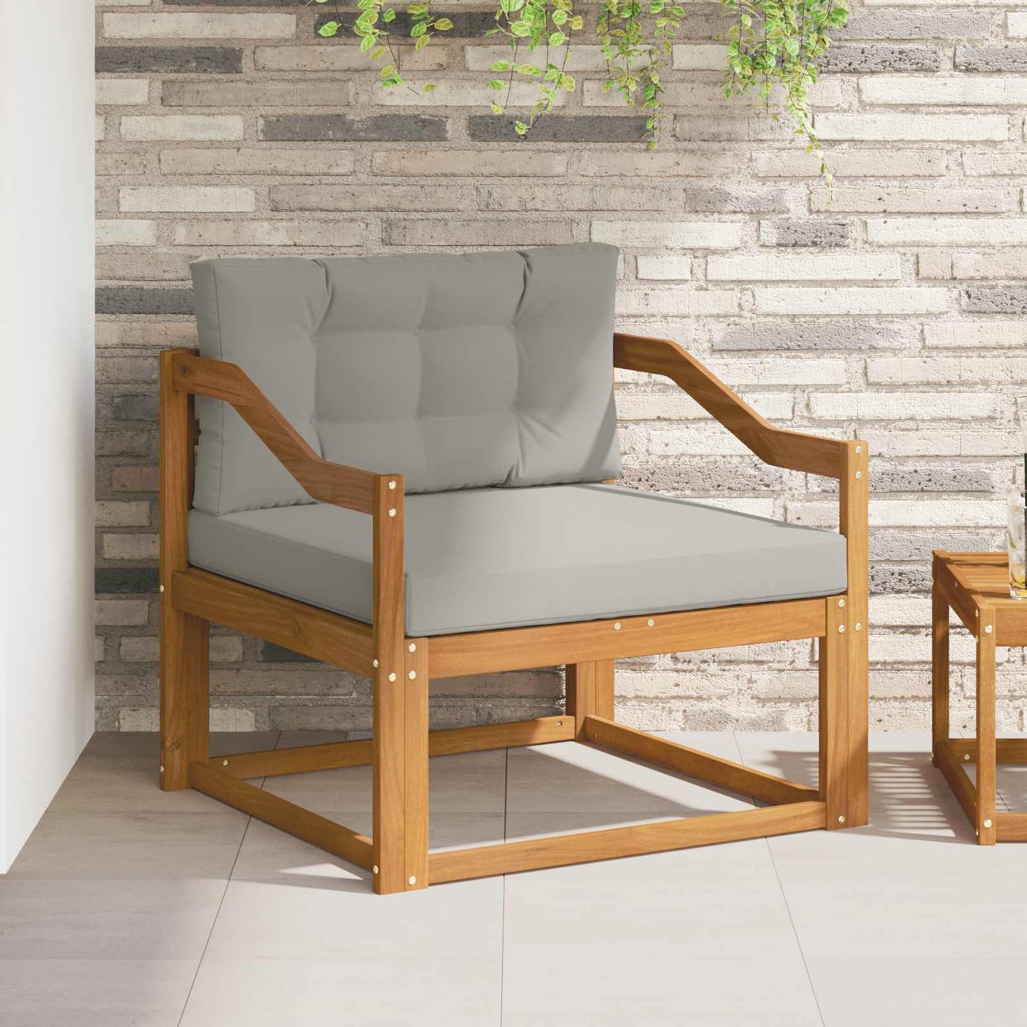 Buiten Midden Sofa Massief Acacia Hout