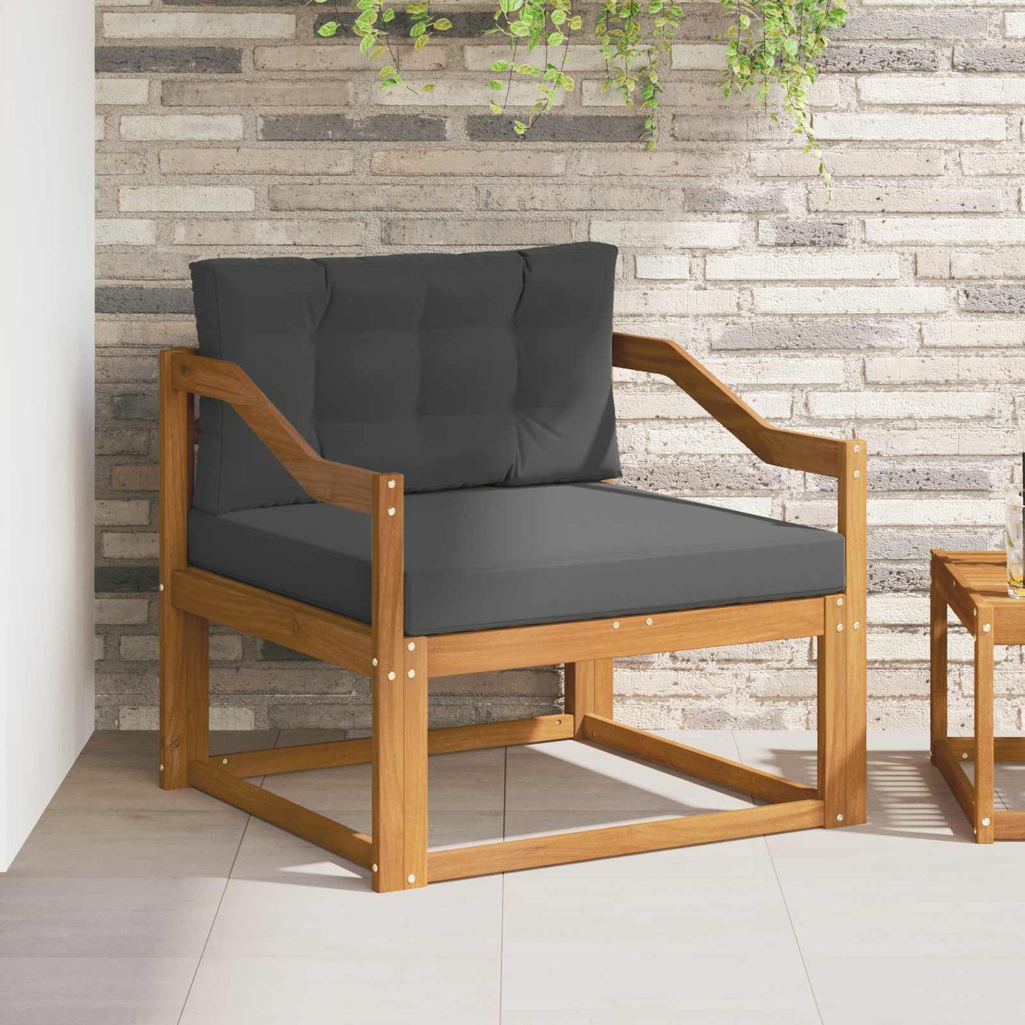 Buiten Midden Sofa Massief Acacia Hout