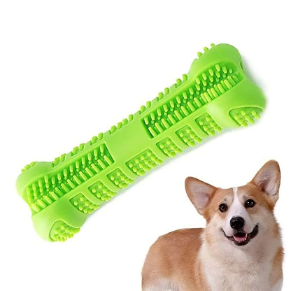 Soft Rubber Dog Toothbrush
