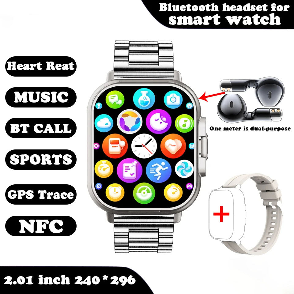 Smartwatch with Earbuds