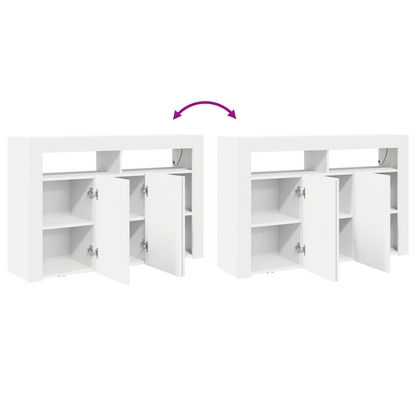 Dressoir 116 X 30 X 75 Cm Bewerkt Hout