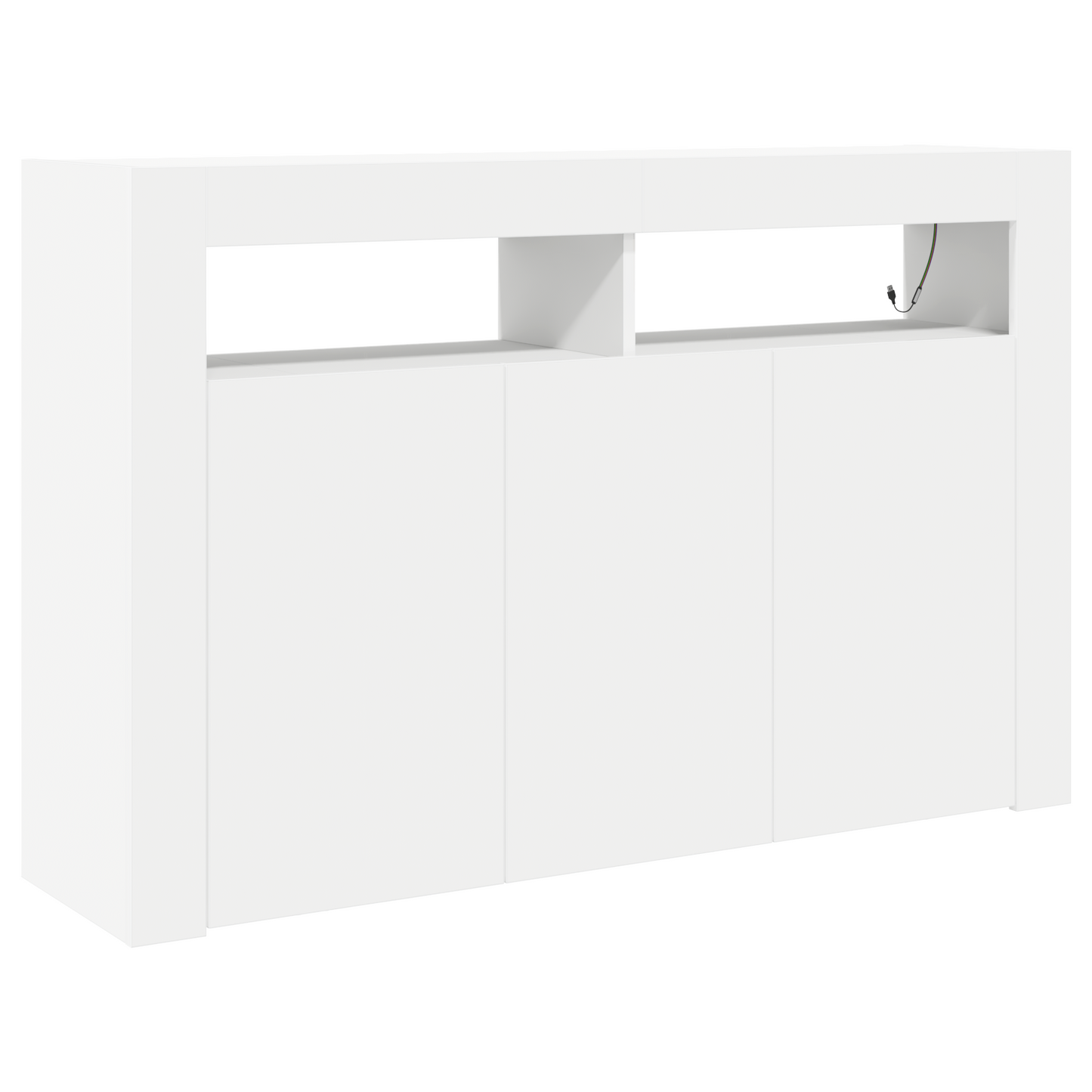 Dressoir 116 X 30 X 75 Cm Bewerkt Hout