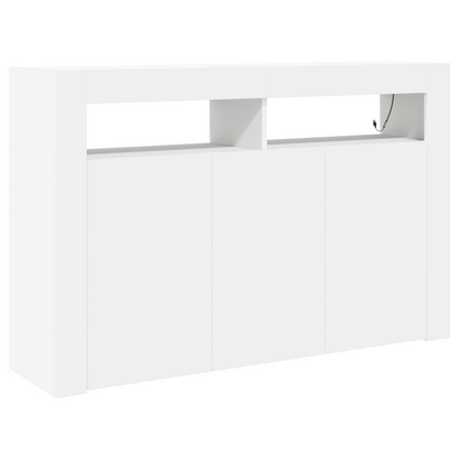 Dressoir 116 X 30 X 75 Cm Bewerkt Hout