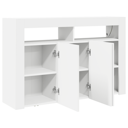 Dressoir 116 X 30 X 75 Cm Bewerkt Hout