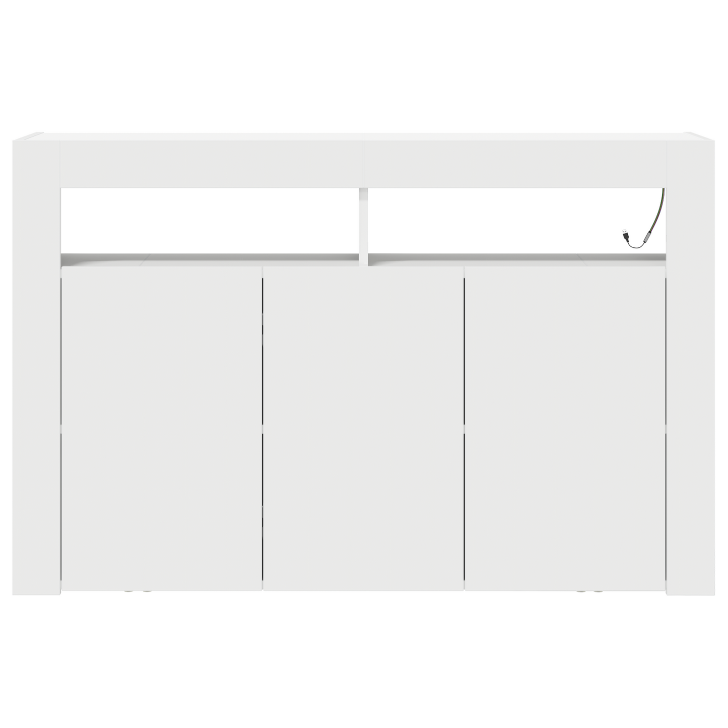 Dressoir 116 X 30 X 75 Cm Bewerkt Hout