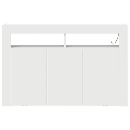 Dressoir 116 X 30 X 75 Cm Bewerkt Hout